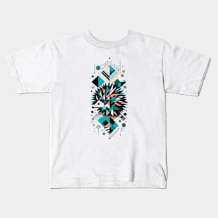 Abstract Animal Hedgehog 5 Kids T-Shirt